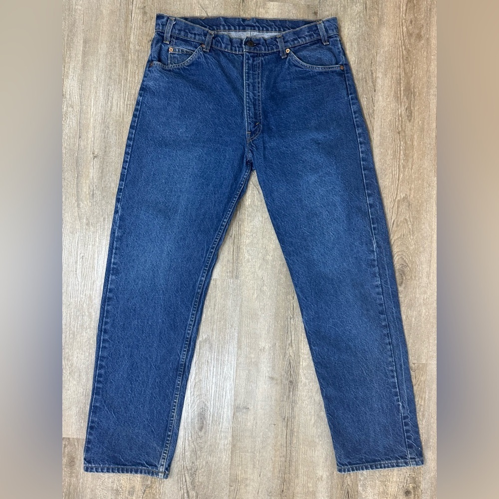 Levi’s 20505-0217 Vintage Made in USA Straight Leg Orange Tab Jeans 38x32